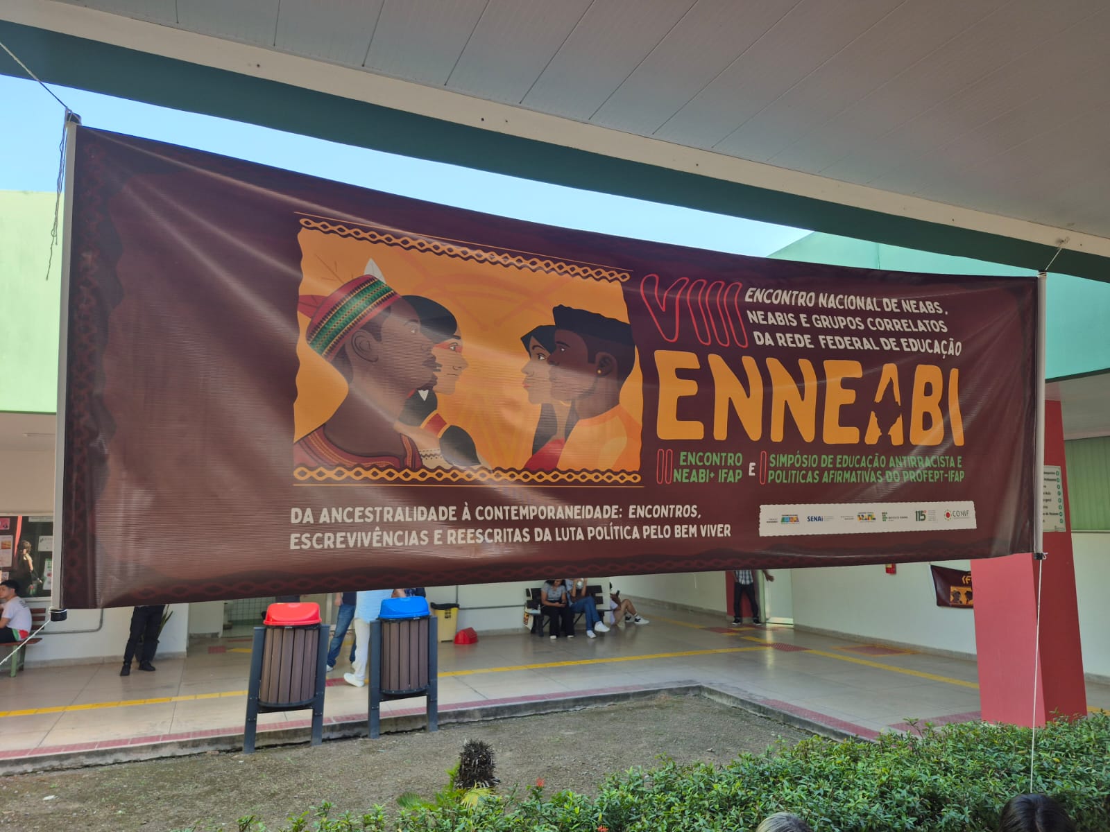 Delegação do IFG participou ativamente dos debates nos eventos.